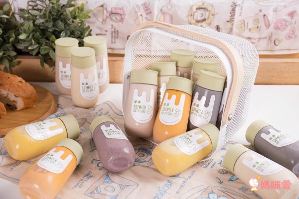 最濃郁的豆漿！【耶濃】糙米奶、原味豆漿、亞麻豆漿