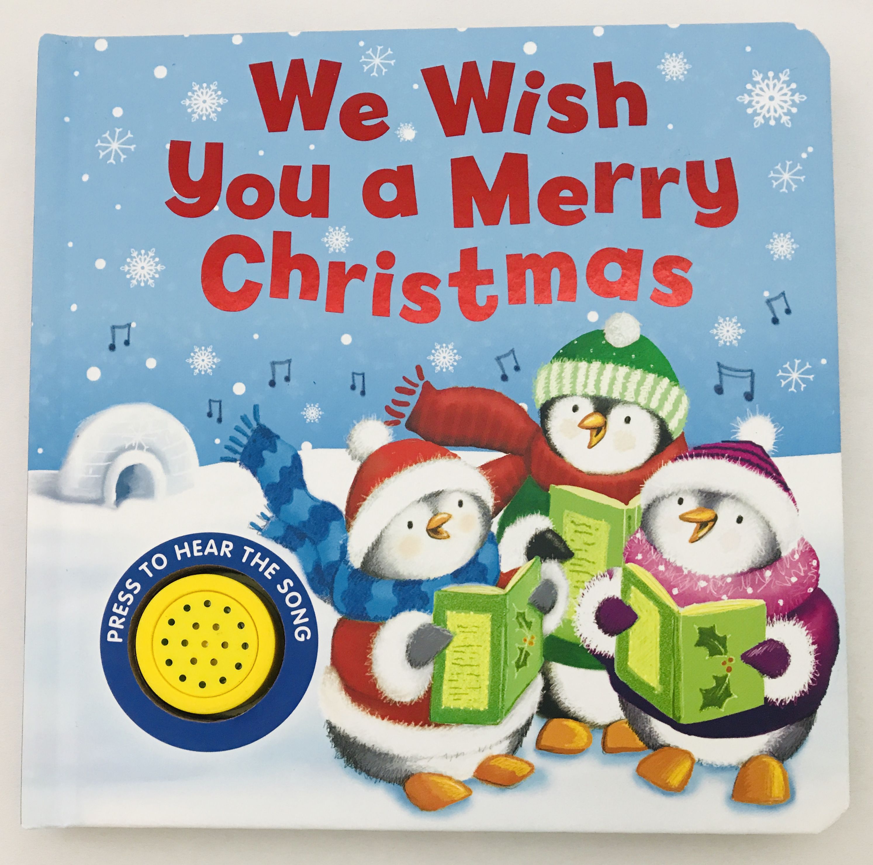 We Wish You a Merry Christmas 硬頁有聲書