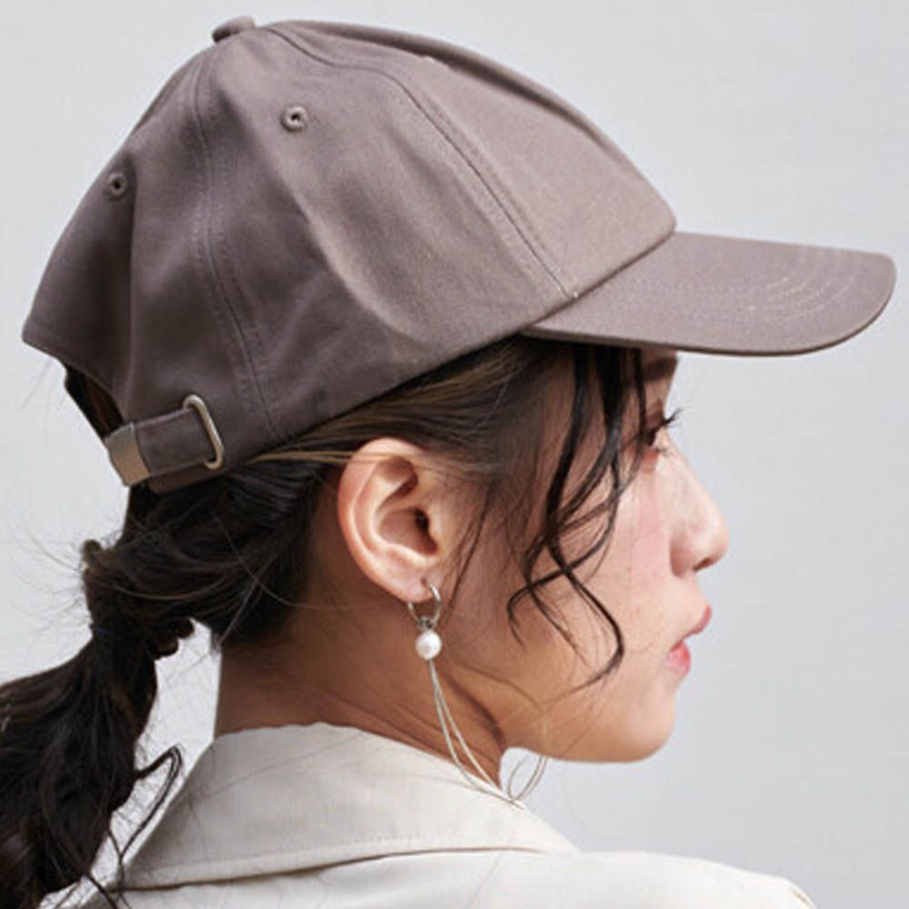 99.9%遮光接觸冷感深版鴨舌帽-深灰