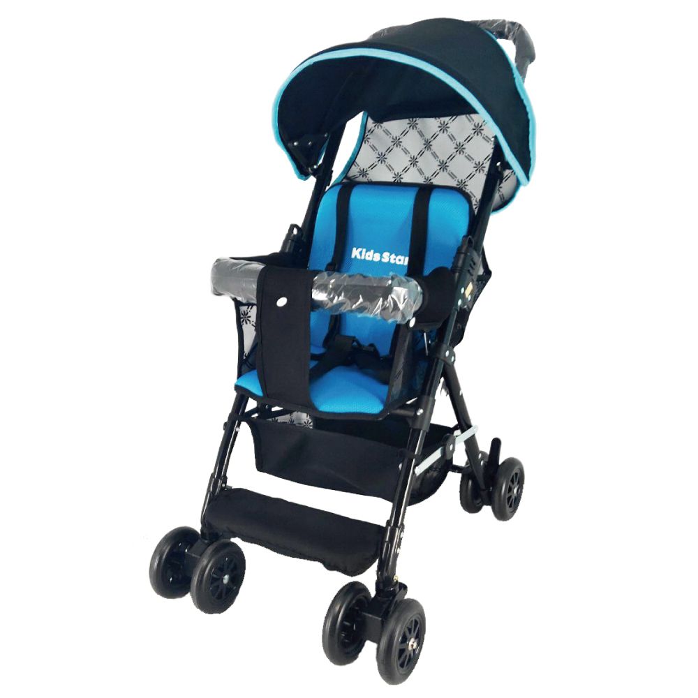 KIDS STAR - 嬰兒手推車-藍色-重量5公斤