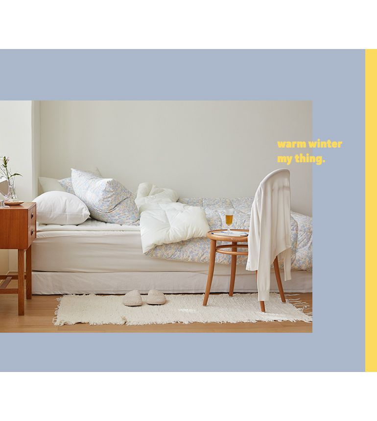 韓國 Maatila - 可水洗M2全方位抗菌防蟎棉被(冬被)-復古花紋