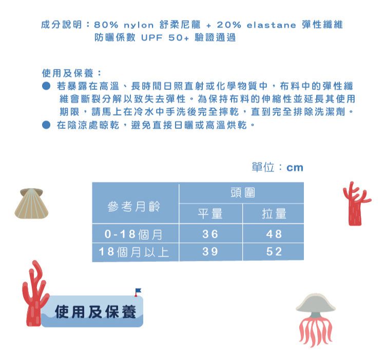 Splash About 潑寶 - Swim Hat 抗UV泳帽-海底大冒險