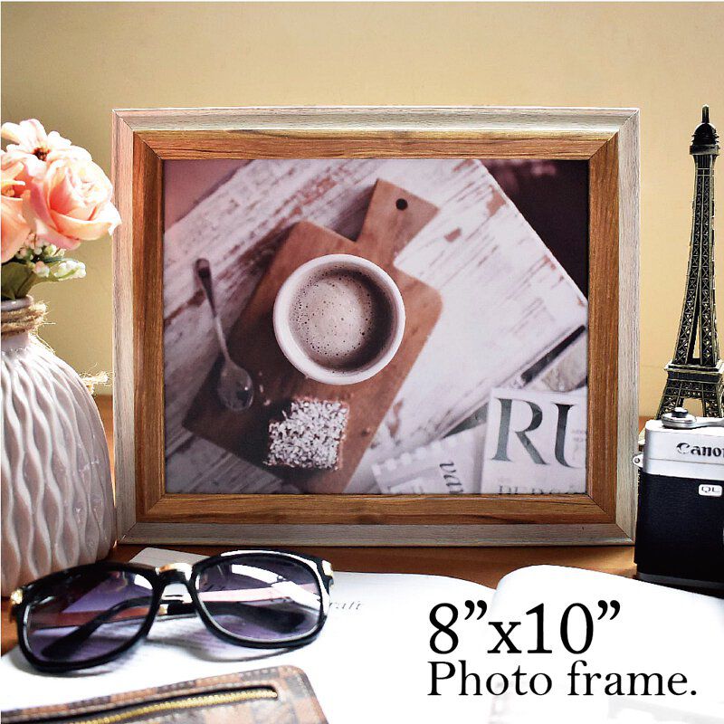 TROMSO - 巴黎撞色木紋8X10相框-原木