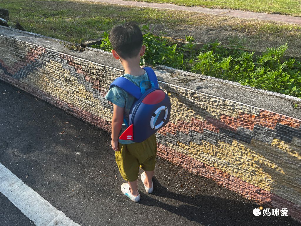 立體造型小童背包(含走失繩)-火箭