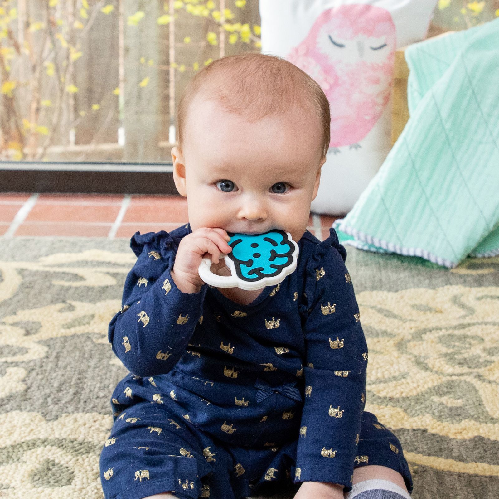 美國 FatBrain - 吃腦補腦固齒器-藍