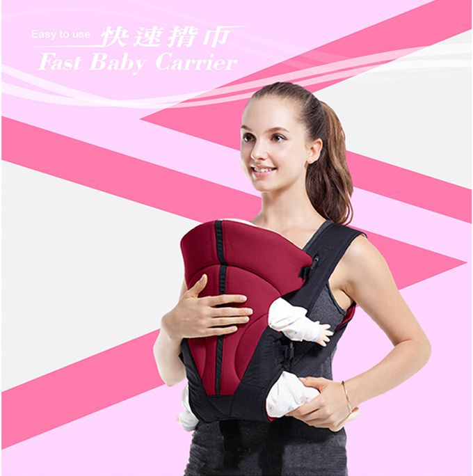 EXPECT - 快速背巾 (附收納袋)-鮮紅色