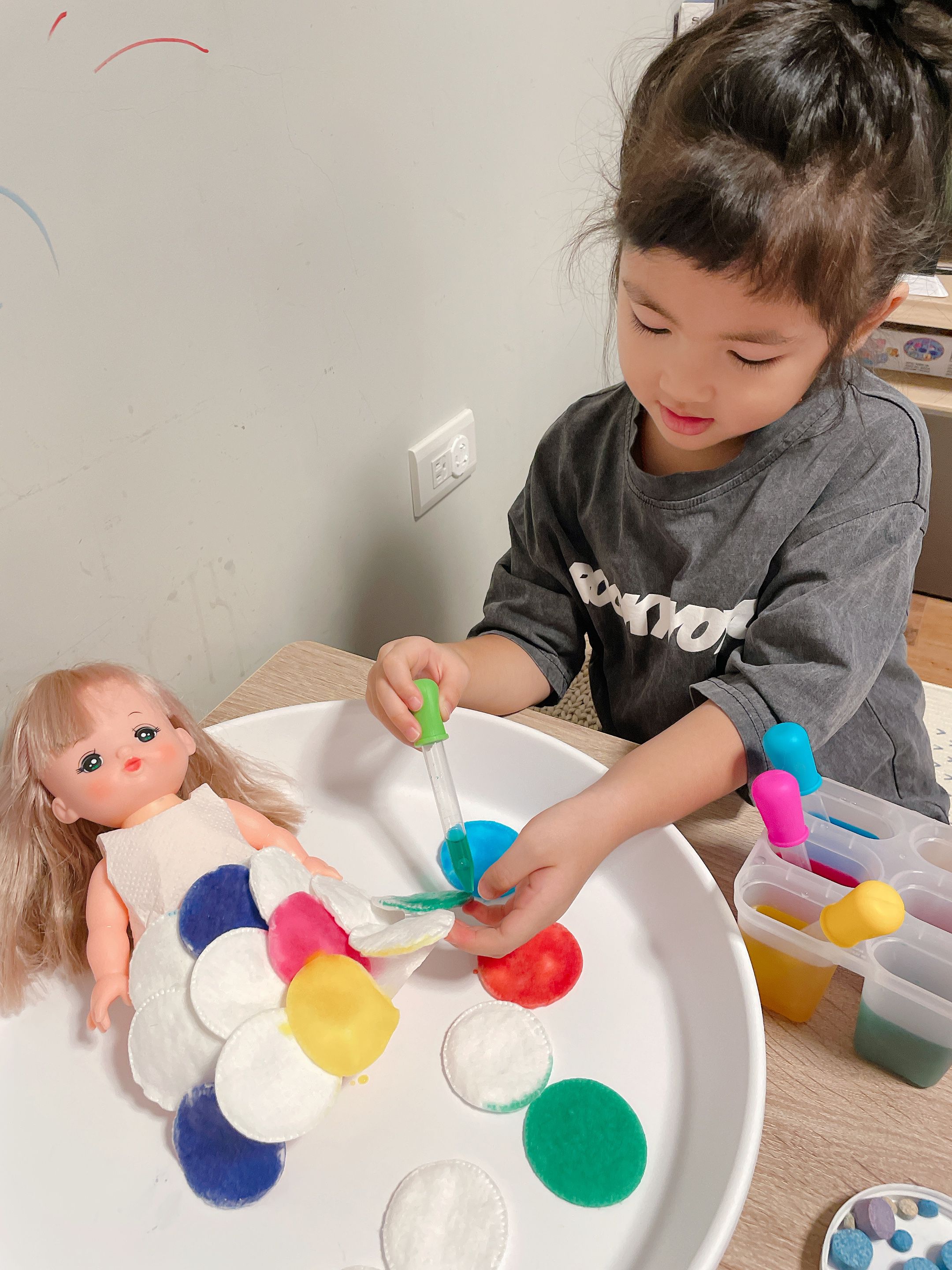 玩玩 Play - 韓國VILANG滴管調色架組合 (滴管長度約12cm)