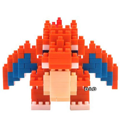 Nano Block 迷你積木 - 《Nano Block 迷你積木》NBPM-008 噴火龍