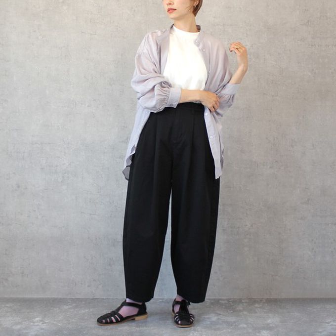 日本女裝代購 - [熱銷款] 超藏肉休閒錐形美腿褲-焦糖