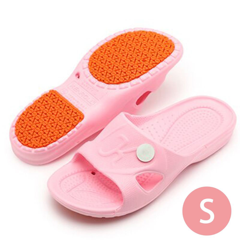 科柔 - 科柔女用居家防滑拖鞋-成人適用-粉紅-鞋底長23公分