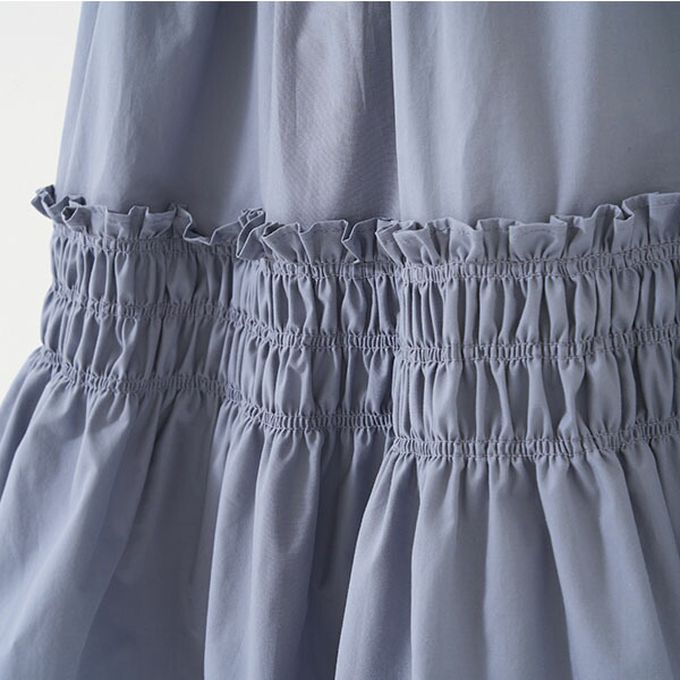 日本 Lycee mine - 甜美蝴蝶結分層無袖洋裝-粉紅