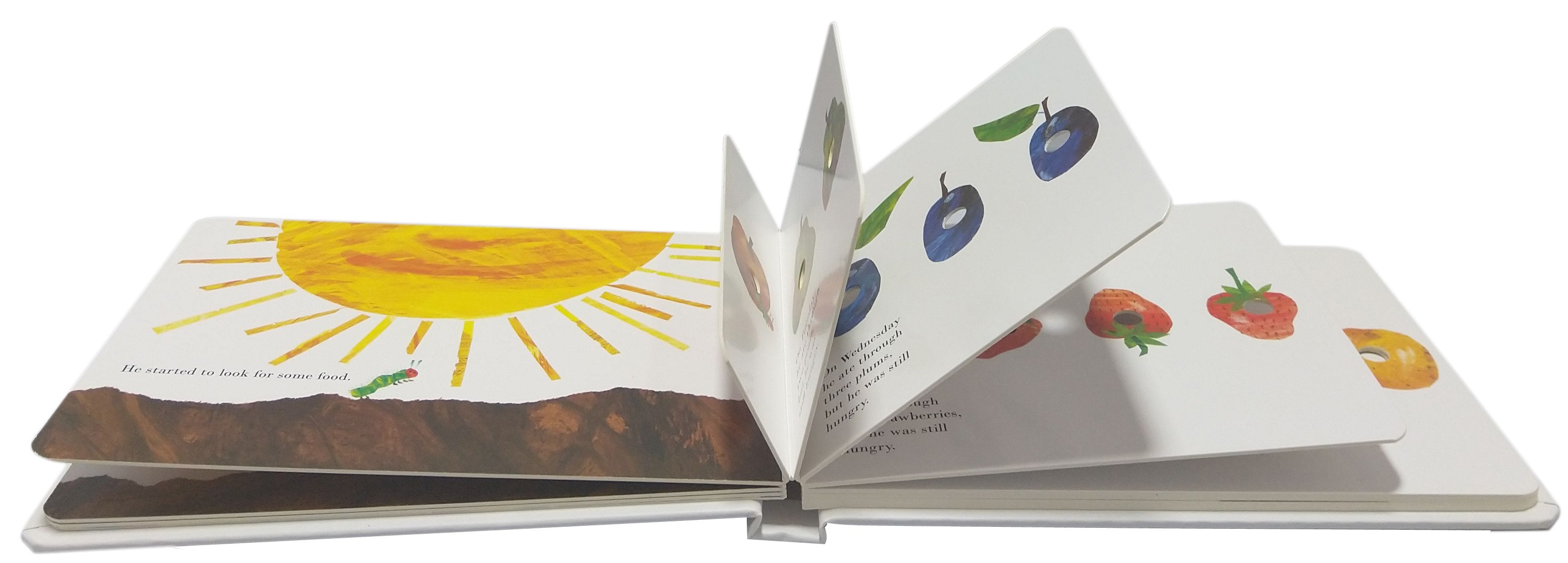 VERY HUNGRY CATERPILLAR-艾瑞卡爾幼兒硬頁書-彩色 (12.8×18cm/硬頁/彩色/18頁)