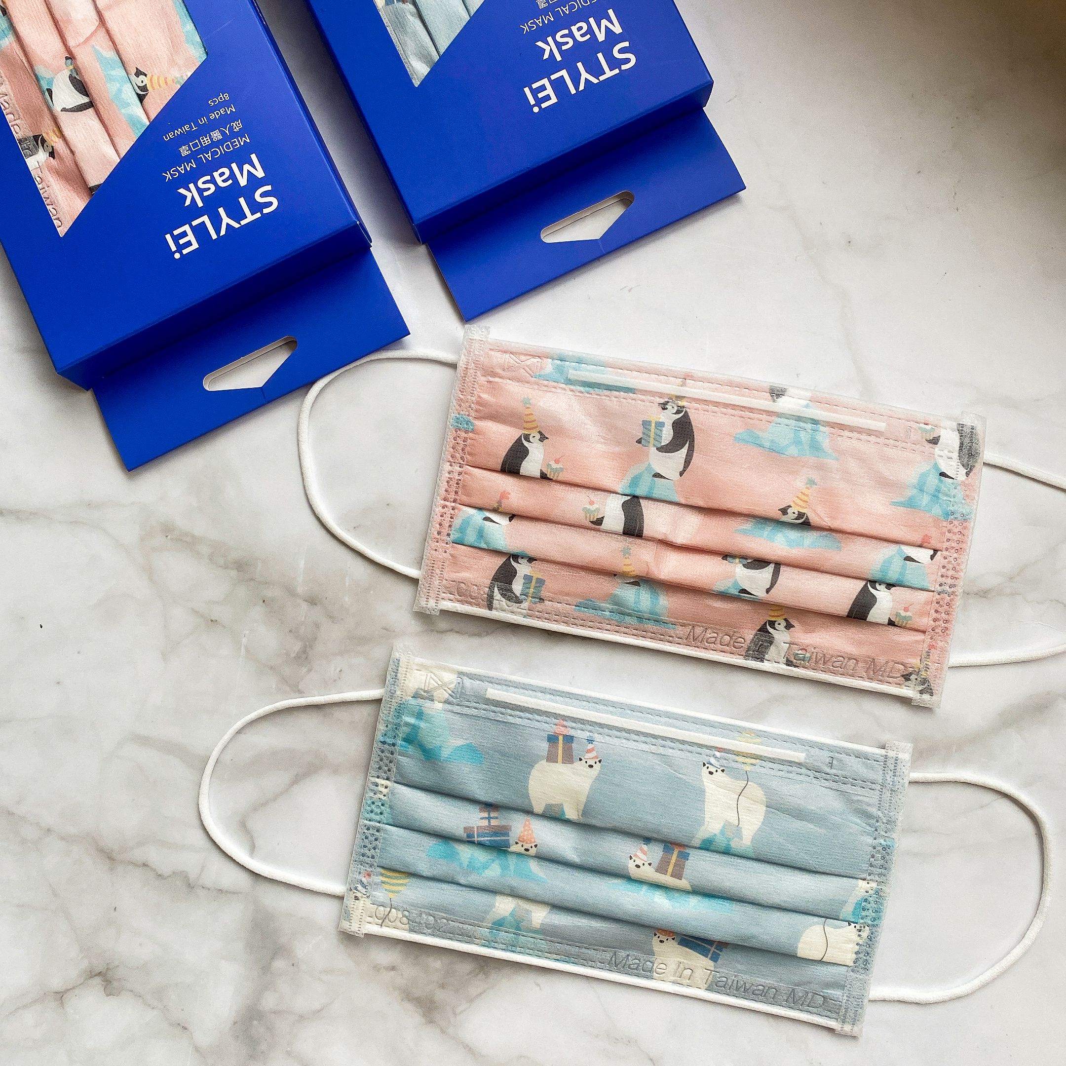 公主系漸層、爆走恐龍【STYLEi 史戴利】雙鋼印兒童口罩