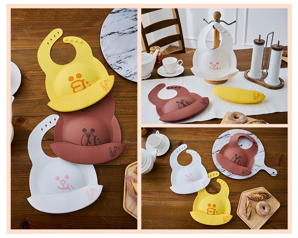 YODA - 寶貝好食兜/餐兜-LINE FRIENDS-莎莉款-140g