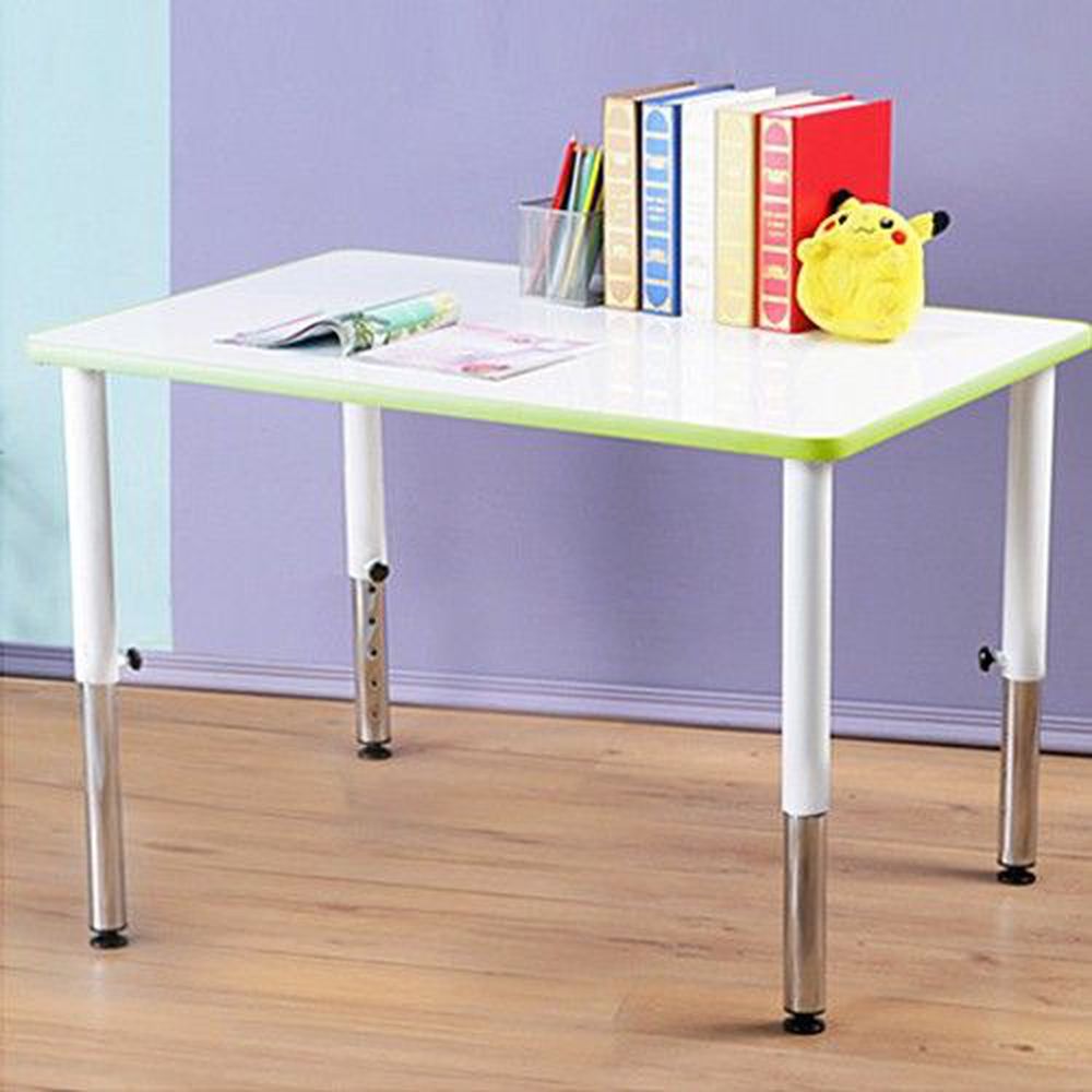 創意小天才 - 小童可調式遊戲成長桌(90x60cm)/兒童書桌-清新綠