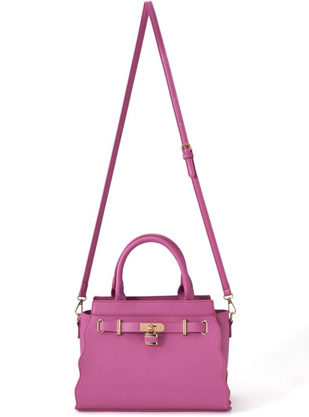 日本 GRL - 2WAY波浪時尚皮質手提包/側背包-天使白