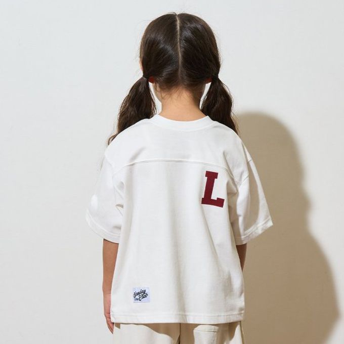 日本 b-ROOM - 正反都OK 落肩休閒T恤-西雅圖-黑