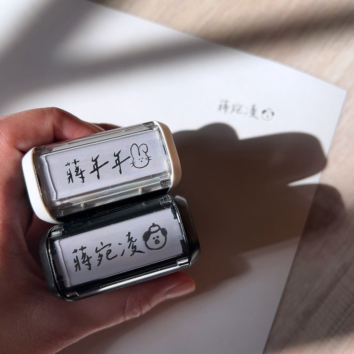 客製化簽名印章【年年.studio】不怕簽名簽到手痠