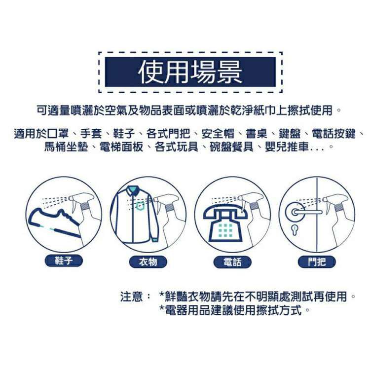 一滴淨 - 奈米氣化次氯酸水抗菌液-超值2入組-400ml