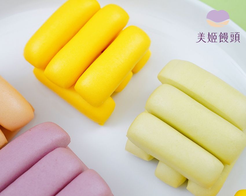 美姬饅頭 - 蔬果好棒棒造型饅頭-24入-200g/盒