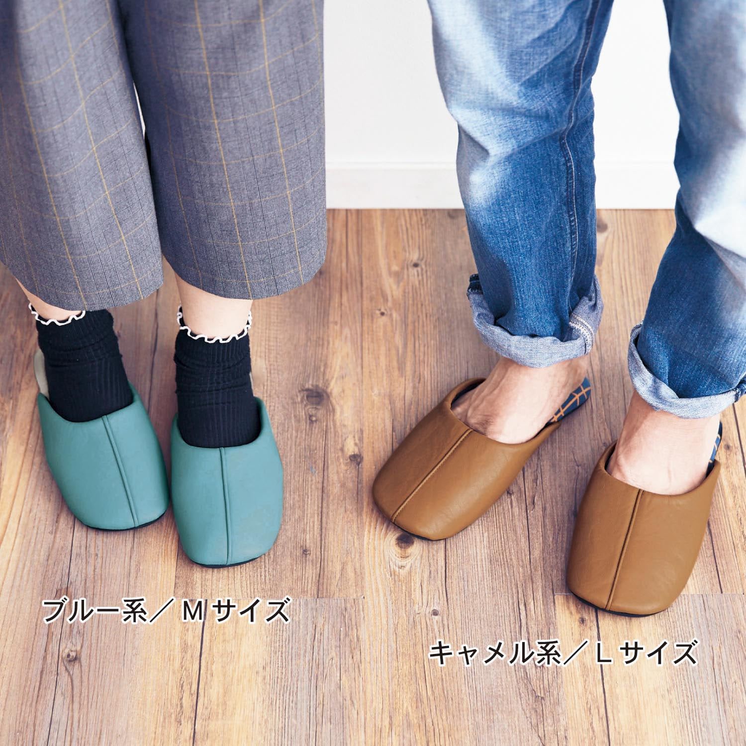 日本千趣會 - 可機洗 耐髒汙皮質室內拖鞋-北歐幾何-深棕色系