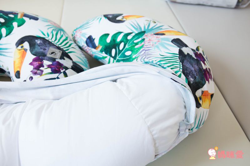 波蘭 Ceba Baby - C型多功能孕婦枕-淺灰星芒