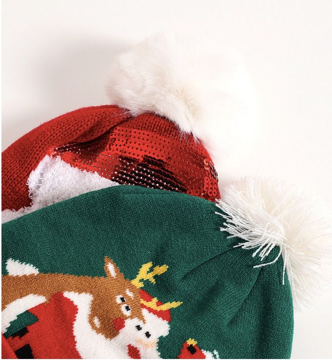 聖誕節毛帽-聖誕老人自拍 (帽圍52-54CM/建議年齡3-10歲)