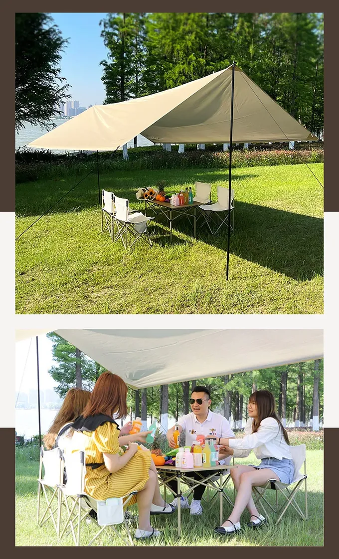 SHANER - 抗雨遮陽天幕-【方形/長方形】