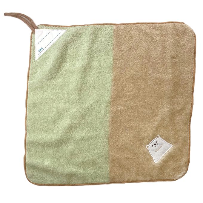 akachan honpo - 擦手巾-白熊 (34x34cm)