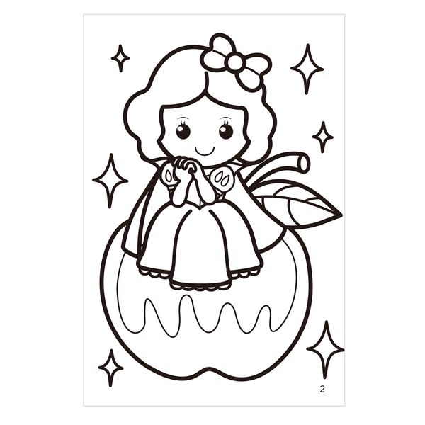 世一文化 - 甜蜜公主拓印畫