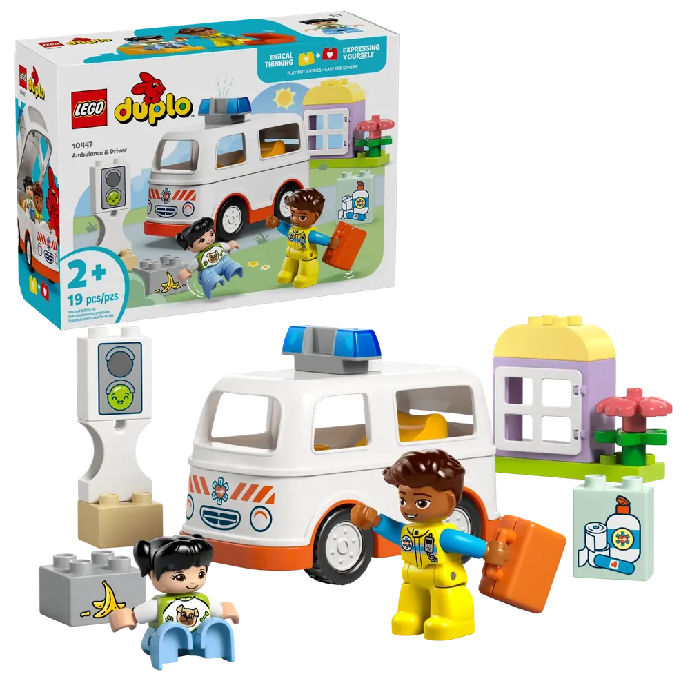 LEGO 10447 救護車和駕駛員 Ambulance & Driver