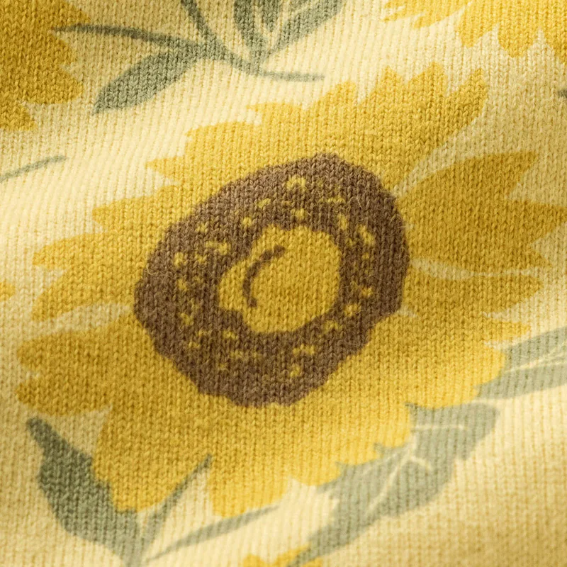 日本千趣會 - GITA 涼爽天竺棉短袖上衣-粉紅鶴-白