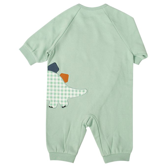 akachan honpo - 長袖兔裝 翻身神隊友-彈性材質-綠色