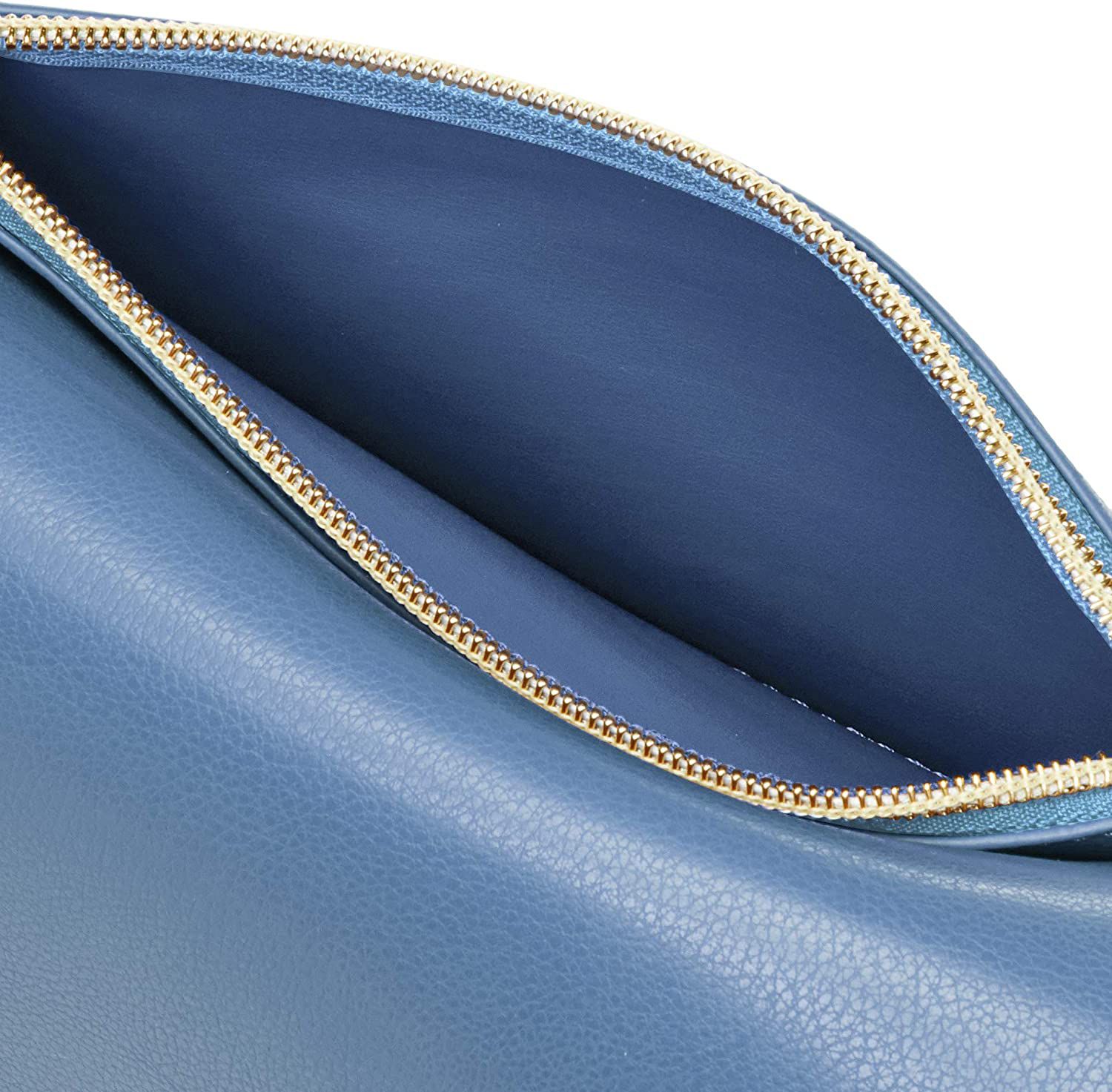 日本 Legato Largo - 輕量PU時尚單背包-BG藍灰色 (16x23x10cm 肩背約88~122cm 附IC卡夾*1)