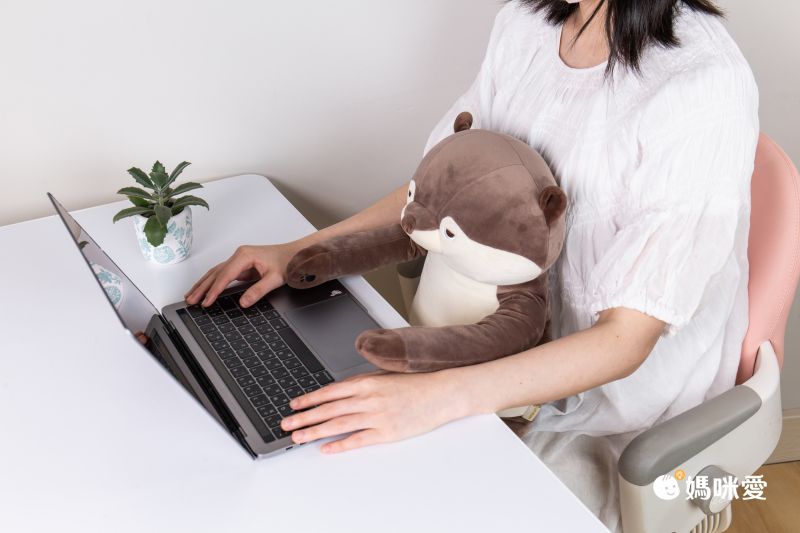 挺胸不駝背！日本 LIV HEART ♡ 坐姿調整抱枕，動物造型超療癒