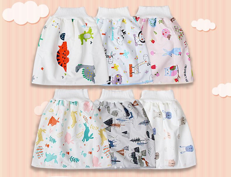 高腰護肚隔尿裙-恐龍朋友