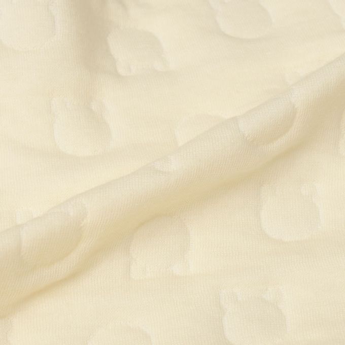 akachan honpo - 長袖連身衣 保暖鋪棉-附背心-淺卡其色 (50~60cm)