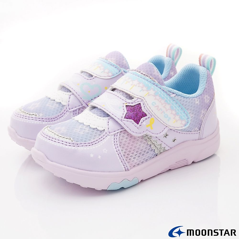 Moonstar日本月星 - 月星速洗樂系列-速乾機能童鞋款-CRC23311紫(中小童段)-機能運動鞋-紫
