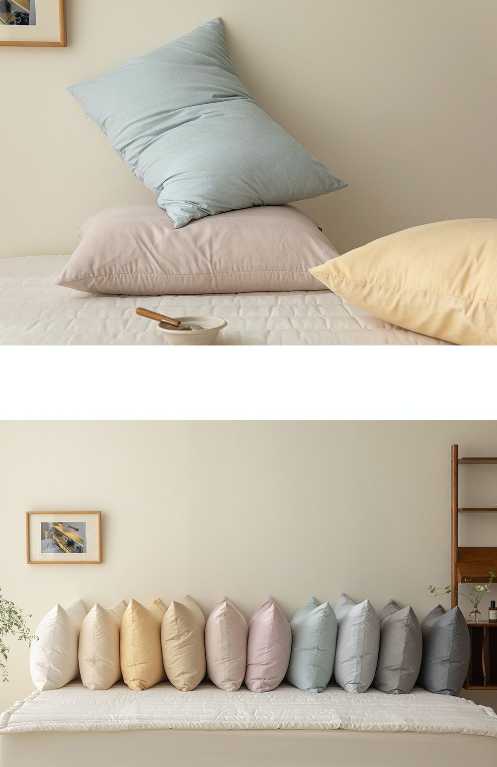 韓國 Maatila - 棉花糖枕套-可可鬆餅 (50X70cm)