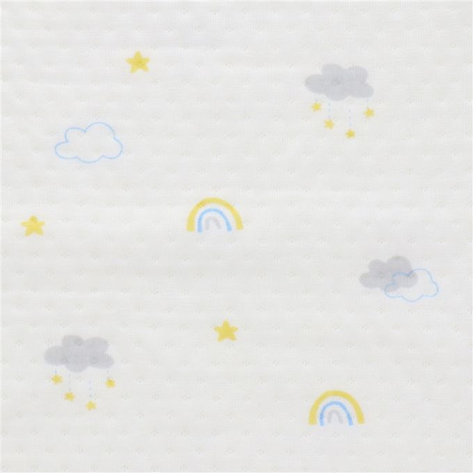 akachan honpo - 頂級合身防踢被-米白色