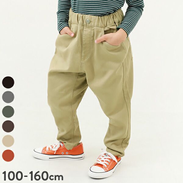 日本 devirock - 簡約廓形率性休閒感長褲-卡其棕