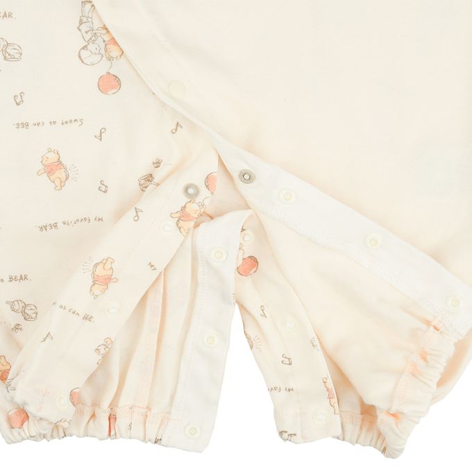 akachan honpo - 嬰兒用品5件組-小熊維尼-淺卡其色