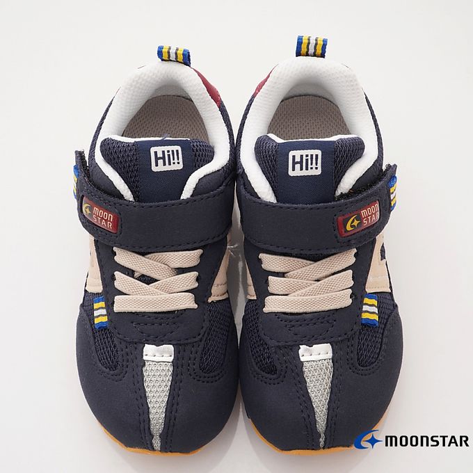 Moonstar日本月星 - HI系列十大機能運動款(中小童段)-運動鞋-深藍
