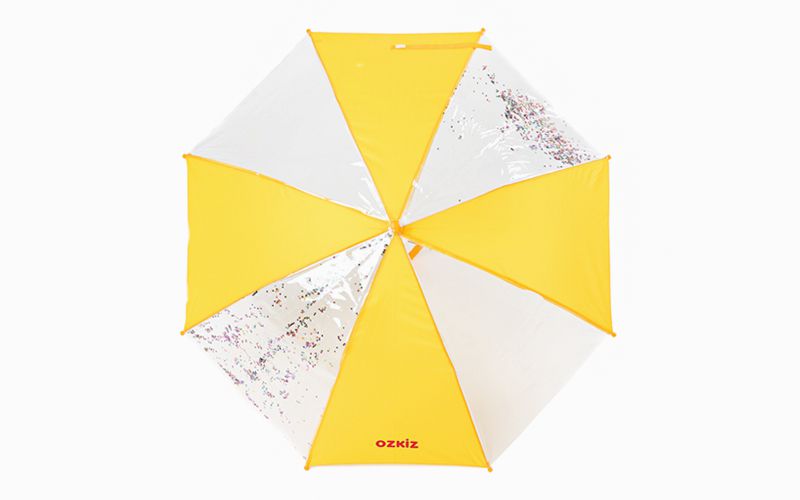 韓國 OZKIZ - 超輕量兒童安全雨傘-亮片星星 (FREE)