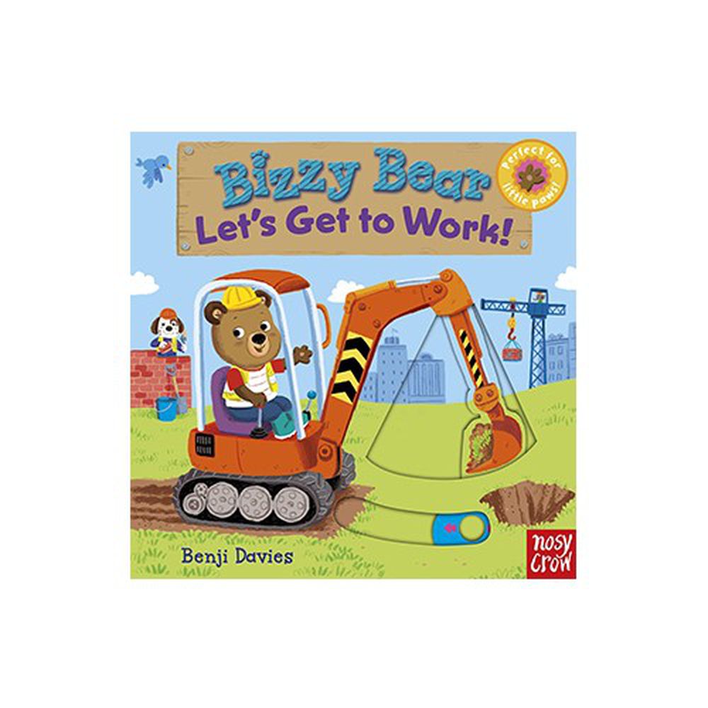 Bizzy Bear Let's Get to Work Bizzy Bear 挖土機操作書