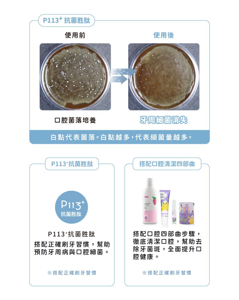 oh care 歐克威爾 - 兒童牙膏(無氟) (50g)-草莓