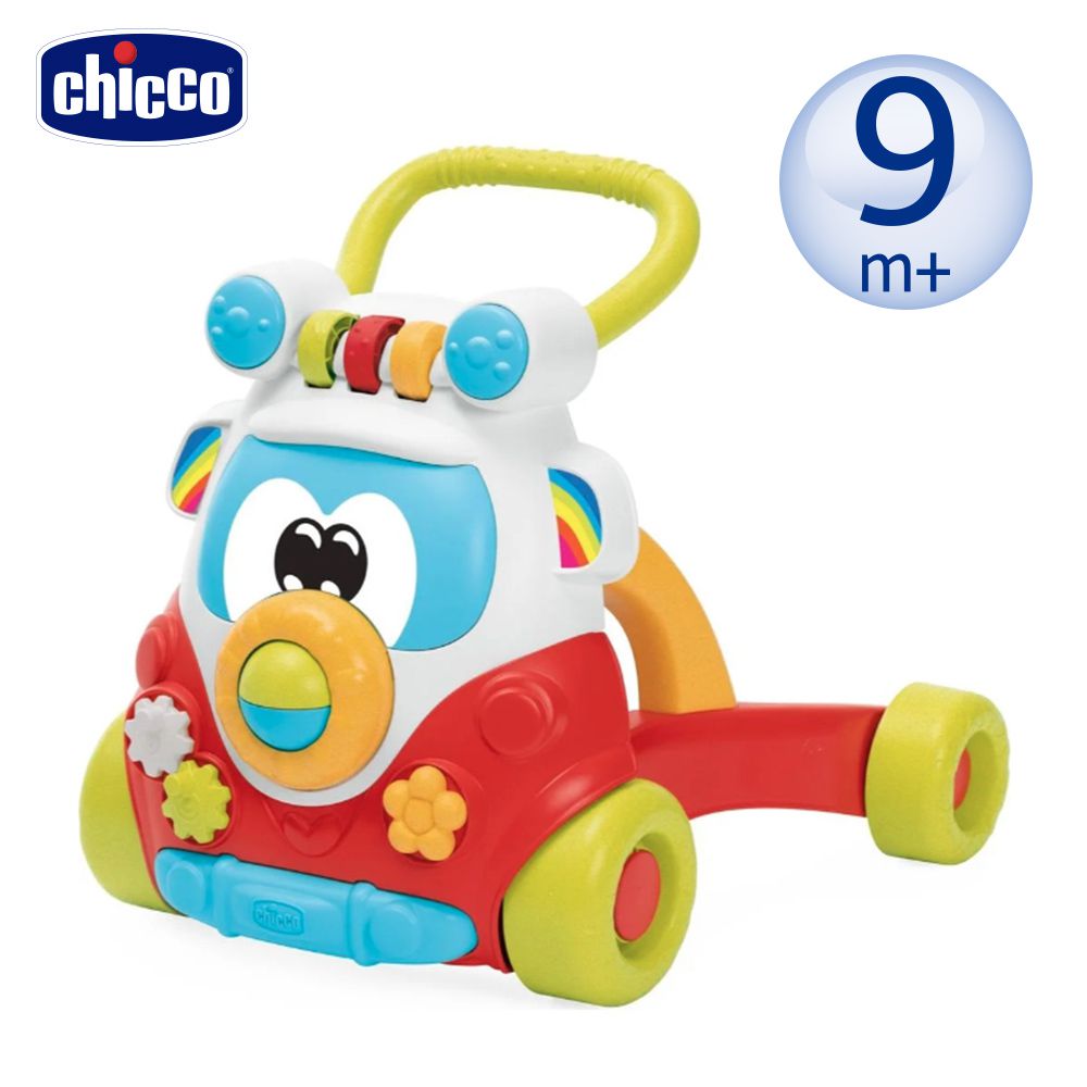 義大利 chicco - ECO+ 兩用俏皮學習助步車