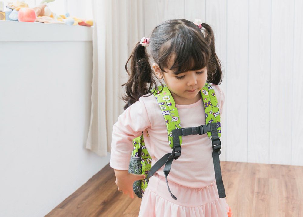 HUGGER - 幼童背包-馬達加斯加-(幼兒園書包-輕量減壓休閒後揹包) (3-7Y -B5尺寸)