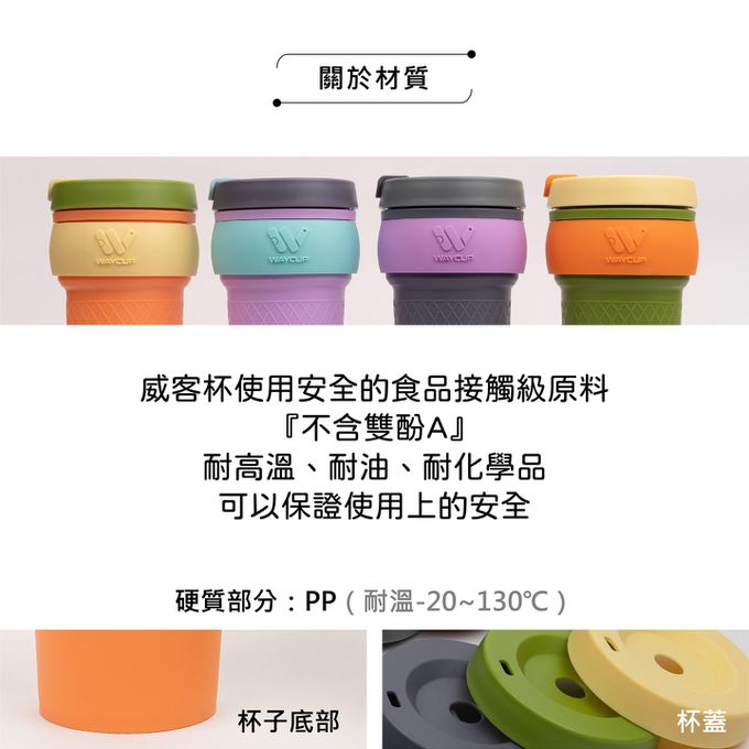 WAYCUP - 威客杯2.0-官方配色版-藍圈粉-800ML