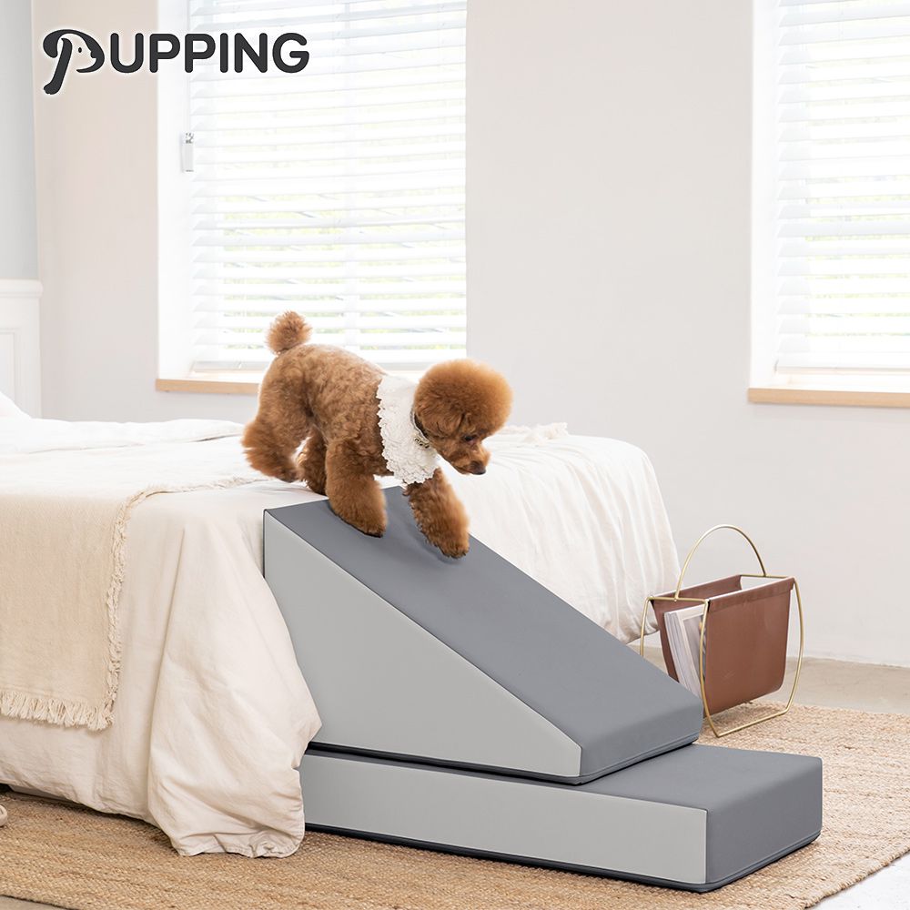 韓國寵物防滑斜坡 - 深灰色